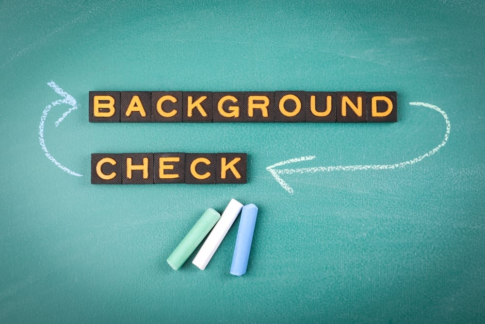 Background Check Concept, What Shows Up on a Background Check