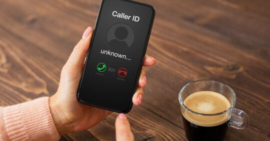 unknown caller iPhone